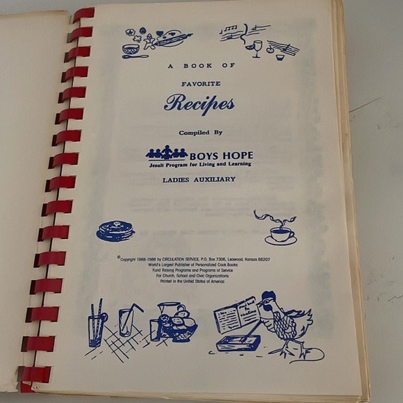 What’s Cooking Boys Hope Ladies Auxiliary 1968-1986 From Ladies All Over… - Picture 3 of 7